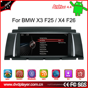 Hl-8827 8.8 &#39;&#39; Android 4.4 GPS en línea para BMW X3 F25 / X4 F26 Coches DVD Navegación 3G Internet WiFi